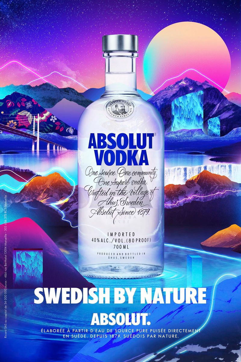 Absolut Vodka - Artist: Magdiel Lopez